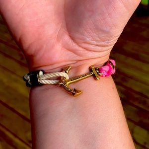 Kiel James Patrick Anchor Wrap Bracelet